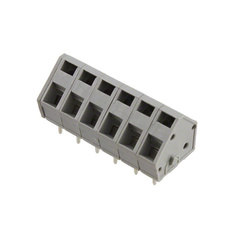 10 pcs : OSTHG060080 - TERM BLOCK 6POS 5MM PCB