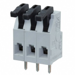 10 pcs : AST0250304 - TERM BLK 3POS SIDE ENTRY 5MM PCB