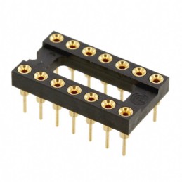 10 pcs : XR2A-1401-N - CONN IC DIP SOCKET 14POS GOLD