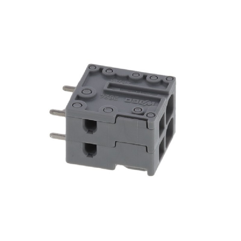 10 pcs : 2624-3102 - TERM BLOCK 2POS TOP ENTRY 5MM