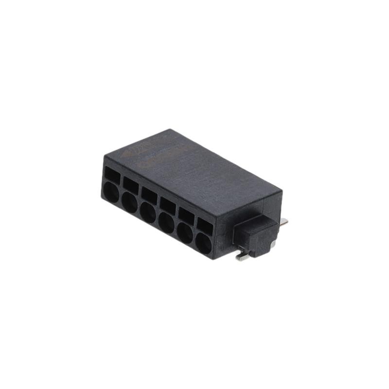 10 pcs : XW4L-06A1-H1 - TERM BLK 6P SIDE ENT 2.54MM SMD