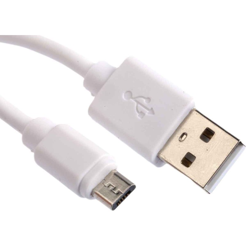 1 pcs - RS PRO USB 2.0 Cable, Male USB A to Male Micro USB B Cable, 1.8m