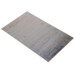 1 Lot of 2 - RS PRO Aluminium Metal Sheet 300mm x 500mm, 8mm Thick