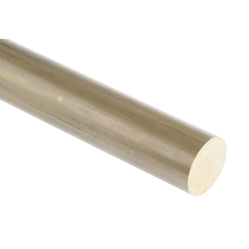 1 Lot of 2 - RS PRO Brass Rod 21mm Diameter, 500mm L