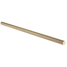 1 Lot of 2 - RS PRO Brass Rod 21mm Diameter, 500mm L
