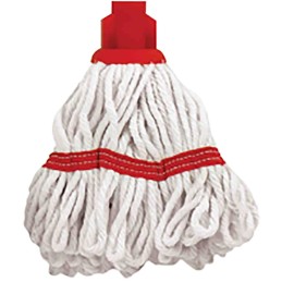 1 pcs - RS PRO Red Yarn Mop Head for use with RS PRO Aluminium Handle