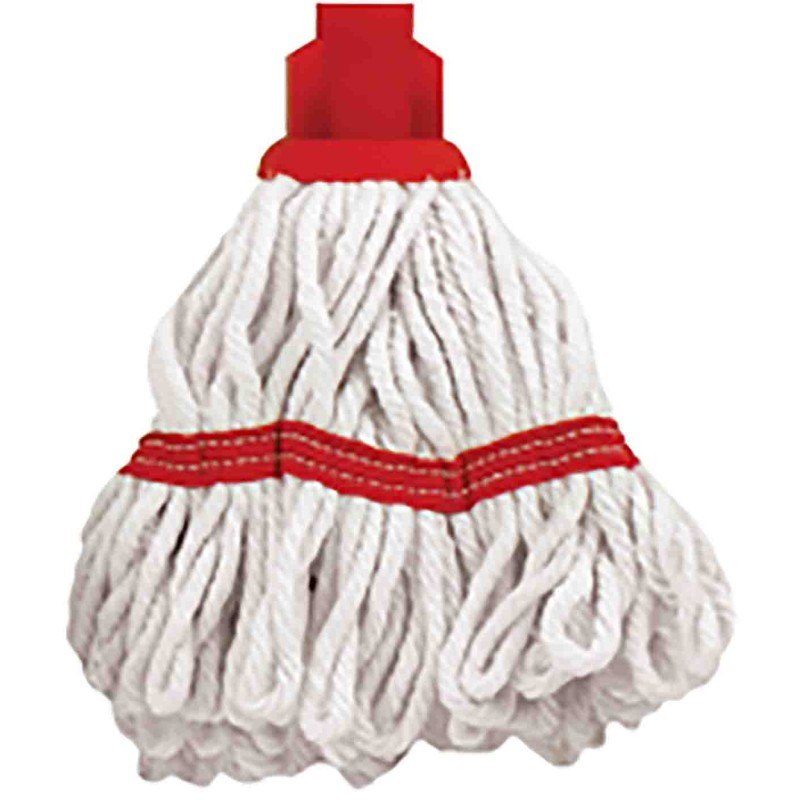 1 pcs - RS PRO Red Yarn Mop Head for use with RS PRO Aluminium Handle