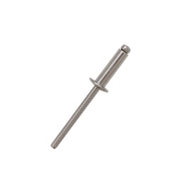 1 Bag of 100 - RS PRO Stainless Steel Blind Rivet, 3.2mm