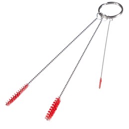 1 pcs - Vikan Red Bottle Brush, 150mm x 2mm