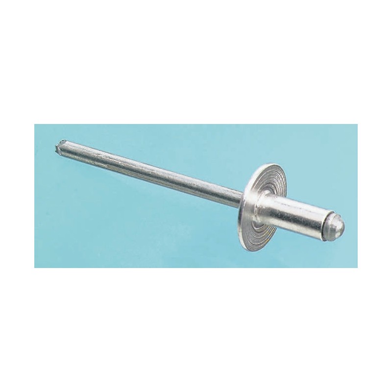 1 Bag of 100 - POP Aluminium Blind Rivet, 4mm