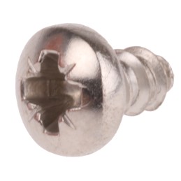 1 Bag of 100 - RS PRO Plain Stainless Steel Pan Head Self Tapping Screw, N°6 x 1/4in Long 6.5mm Long