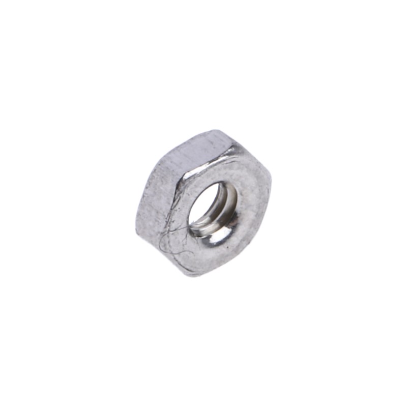 1 Bag of 100 - RS PRO, Plain Stainless Steel Hex Nut, DIN 934, M2