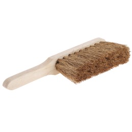 1 pcs - Cottam Soft Bristle Black Scrubbing Brush, Natural Coco bristle material