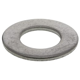 1 Bag of 100 - A2 304 Stainless Steel Plain Washers, M6, BS 4320B