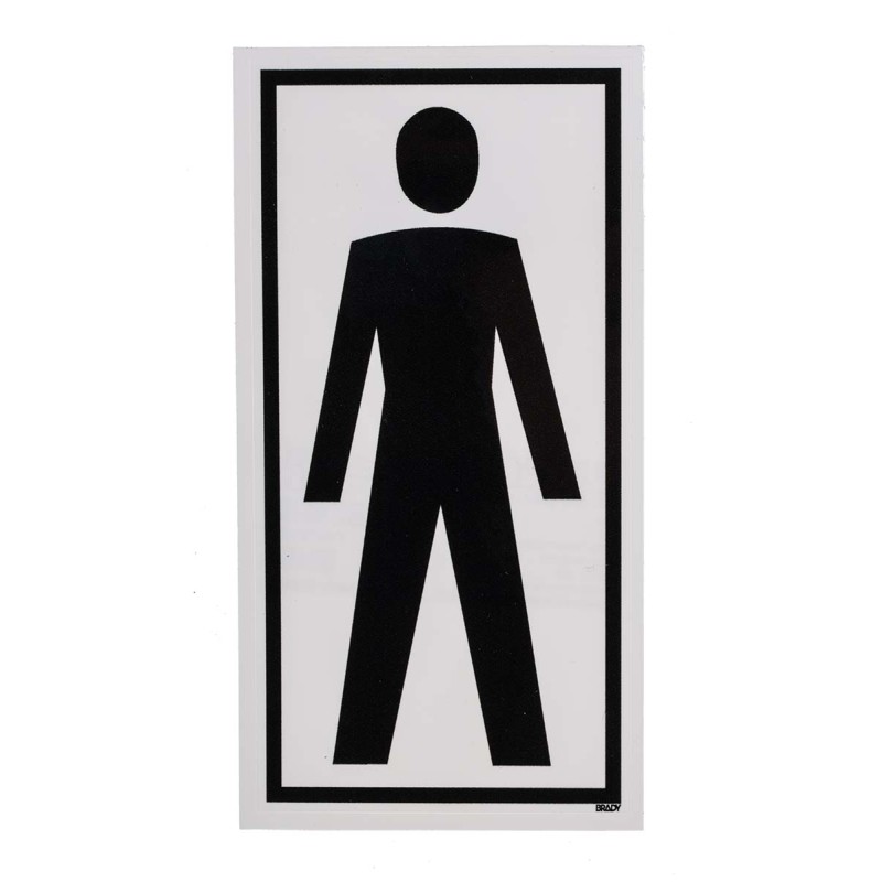 1 pcs - Brady PET Location Sign, None