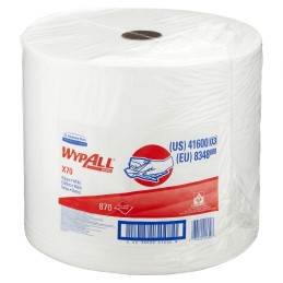 1 pcs - Kimberly Clark WypAll Dry Cloths, Roll of 70