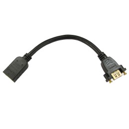 1 pcs - RS PRO 4K Female HDMI to Female HDMI Cable, 90cm