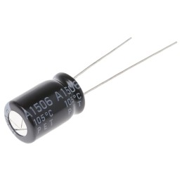 2000 pcs - Rubycon 1000μF Aluminium Electrolytic Capacitor 6.3V dc, Radial, Through Hole - 6.3YXJ1000M8X11.5