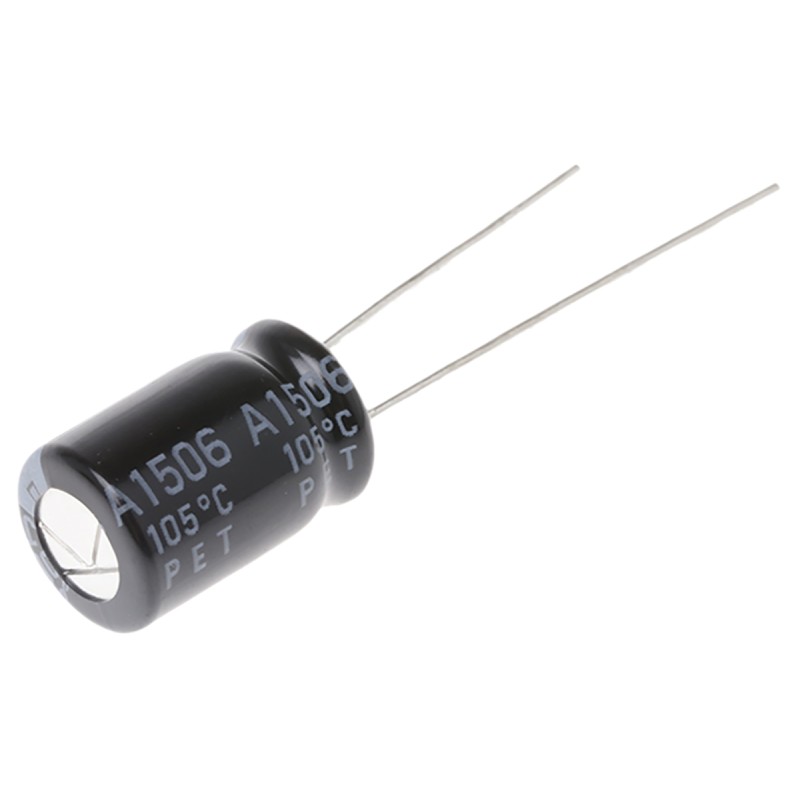 2000 pcs - Rubycon 1000μF Aluminium Electrolytic Capacitor 6.3V dc, Radial, Through Hole - 6.3YXJ1000M8X11.5