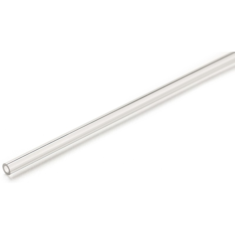 1 Lot of 3 - RS PRO Clear Round Acrylic Tube, 1m x 13mm OD x 10mm ID