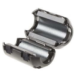 2 pcs - RS PRO Openable Ferrite Clamp, 23.5 x 36 x 22.5mm, For Computer Peripherals, Digital TV, Internal & External Power