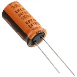 250 pcs - EPCOS 1000μF Aluminium Electrolytic Capacitor, Radial, Through Hole - B41888C7108M000