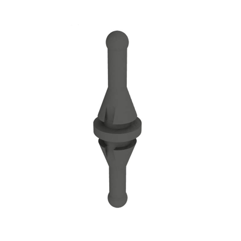 10 pcs : FM-2 - FAN MNT RIVET BLK 40A DUROMETER