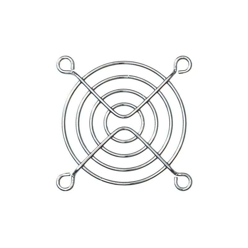 10 pcs : SC60-W2 - 60MM FAN GUARD NICKEL CHROME