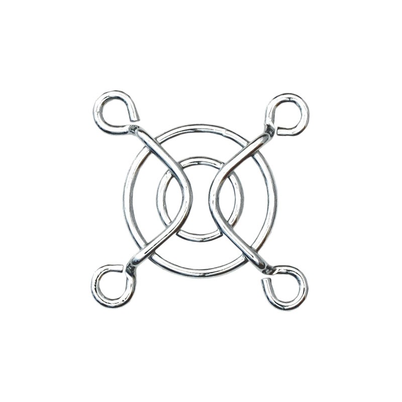 10 pcs : SC30-W1 - 30MM FAN GUARD NICKEL CHROME