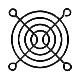 10 pcs : 08147-02 - FAN GUARD 60MM METAL BLACK