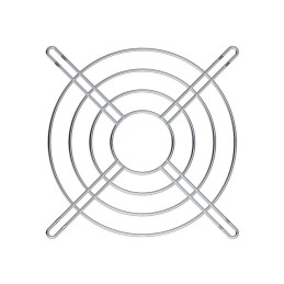 10 pcs : SC120-W8 - 120MM FAN GUARD NICKEL CHROME