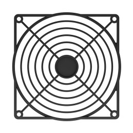 10 pcs : SC120-P70 - 120MM PLASTIC FAN GUARD