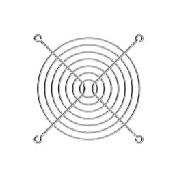 10 pcs : SC120-W13 - 120MM FAN GUARD NICKEL CHROME