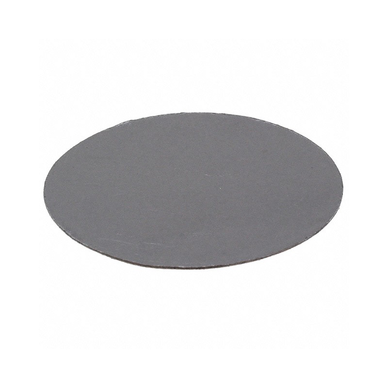 10 pcs : T62-1-50-0.16 - THERM PAD 50MM DIA W/ADH BLACK