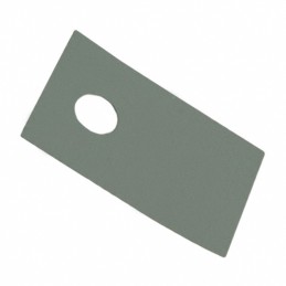 10 pcs : 53-77-4G - THERM PAD 19.05MMX12.7MM GRY/GRN