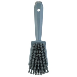 1 pcs - Vikan Hard Bristle Grey Scrubbing Brush, 36mm bristle length, PET bristle material