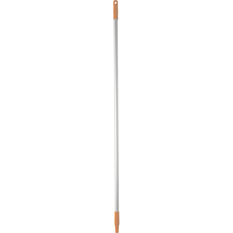 1 pcs - Vikan Orange Anodised Aluminium, Polypropylene Mop Handle, 1.46m