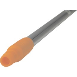 1 pcs - Vikan Orange Anodised Aluminium, Polypropylene Mop Handle, 1.46m