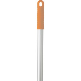 1 pcs - Vikan Orange Anodised Aluminium, Polypropylene Mop Handle, 1.46m