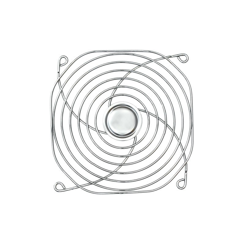 10 pcs : SC120-W6 - 120MM FAN GUARD NICKEL CHROME
