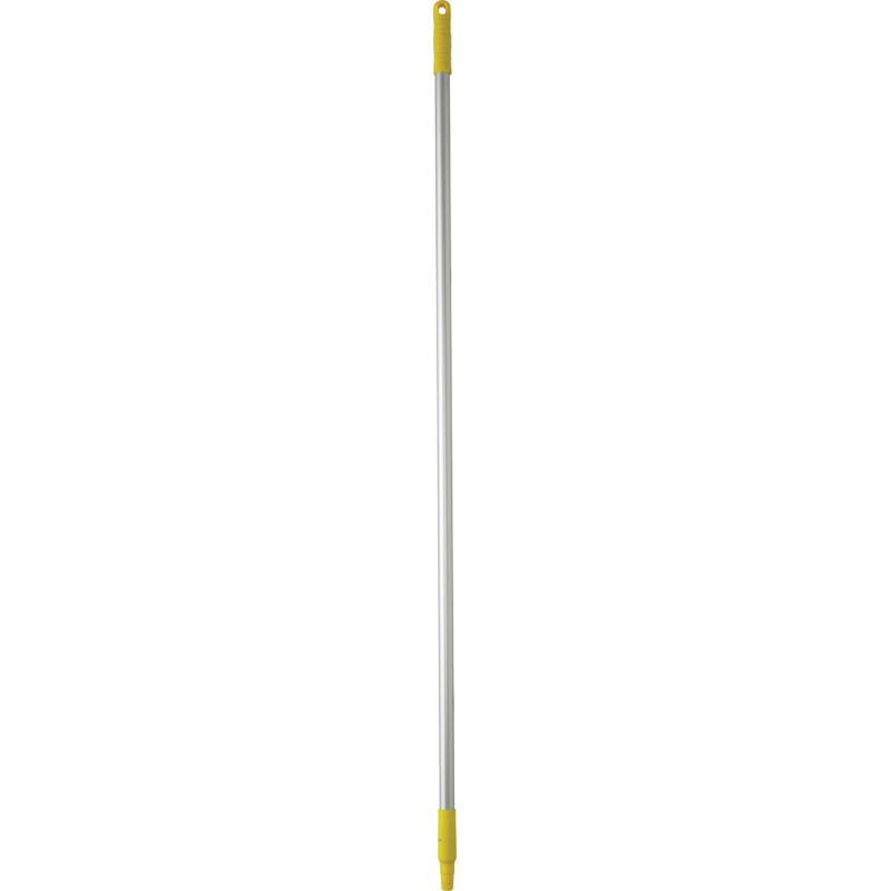 1 pcs - Vikan Yellow Anodised Aluminium, Polypropylene Mop Handle, 1.46m
