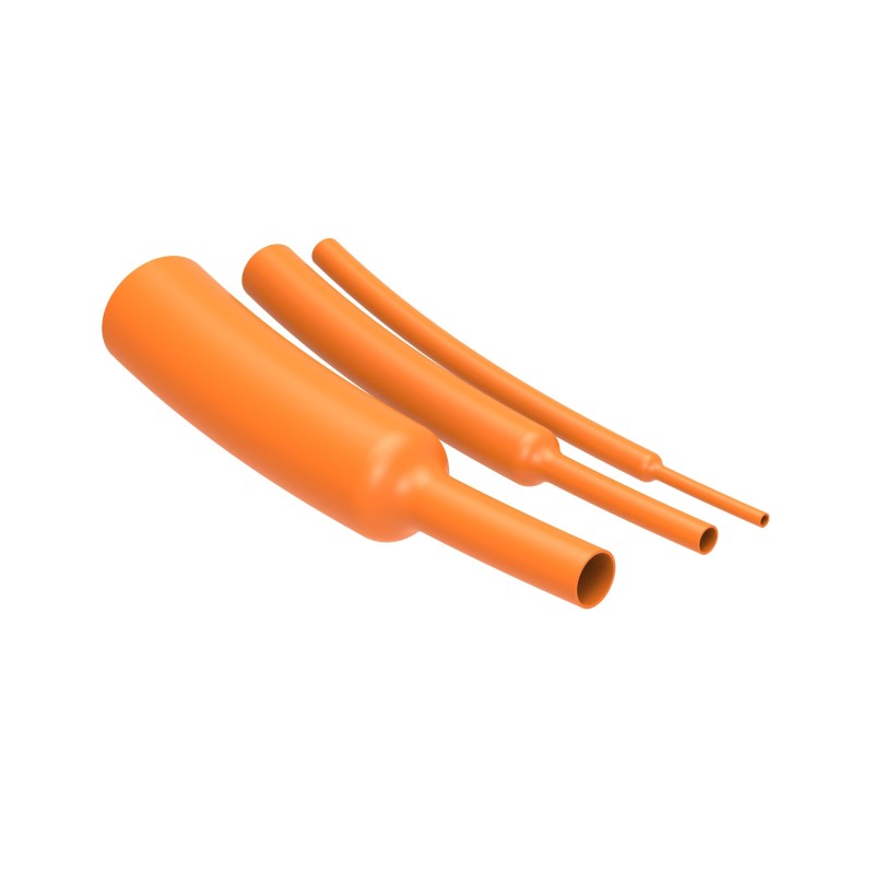 40 pcs - TE Connectivity Heat Shrink Tubing, Orange 40mm Sleeve Dia. 2:1 Ratio, RAYCHEM VOLINSU EVSW Series