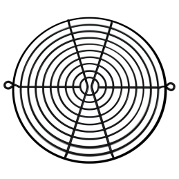 10 pcs : G172-10HAB - FAN GUARD METAL 172MM BLACK