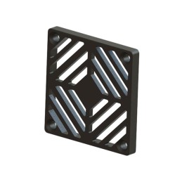 10 pcs : RFG-092-T - FAN FINGER GUARD BLACK 92X92