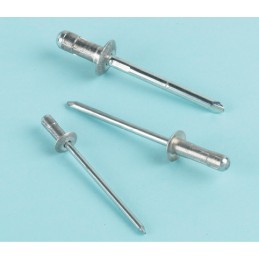 1 Bag of 100 - Avdel Aluminium Alloy Blind Rivet, 4mm