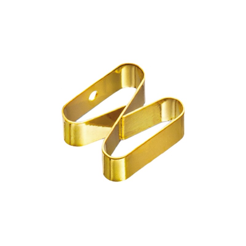 5 pcs - 331151702562, Contact Finger of Gold Plated Beryllium Copper With Mounting Screw 7.15mm x 2.5mm x 6.2mm