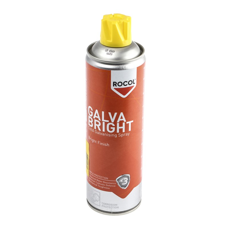 1 pcs - Rocol 500ml Grey Spray Paint