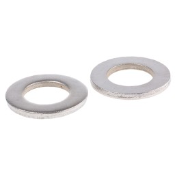 1 Bag of 100 - A2 304 Stainless Steel Plain Washers, M12, DIN 125A