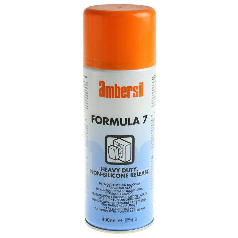 1 pcs - Ambersil 400 ml Silicone Mould Release Agent Plastic, Rubber +170°C