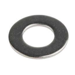 1 Bag of 100 - Stainless Steel Plain Washer, 1.25mm Thickness, M10 (Form B), A2 304